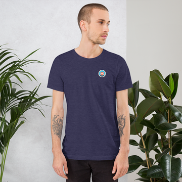 Deane & Hoyle Basic T-Shirt (2021 Logo-Print) - marine colorway